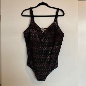 Cactus one piece swimsuit